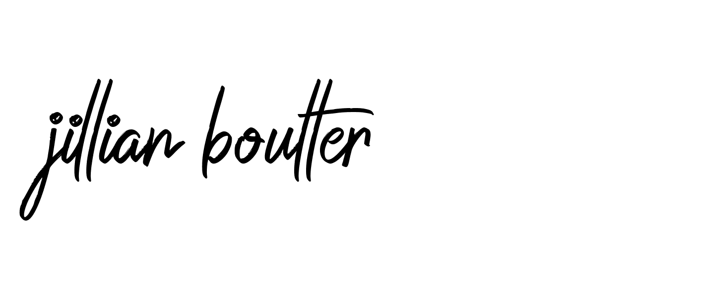 Signature of jillian-boulter