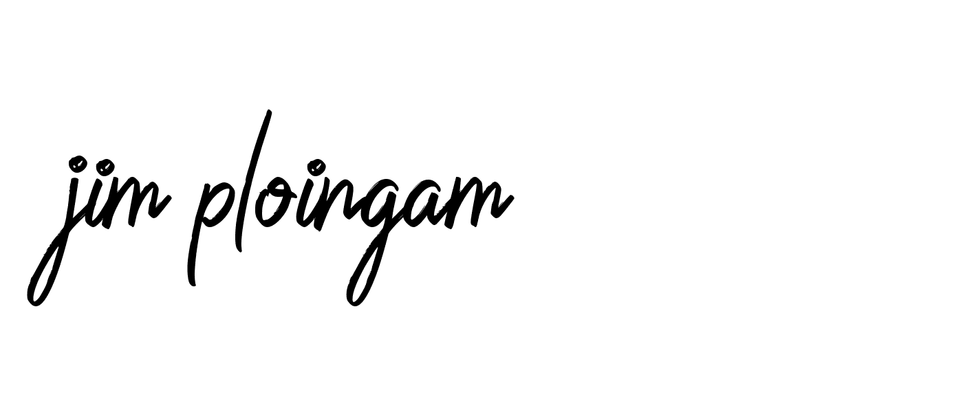 Signature of jim-ploingam