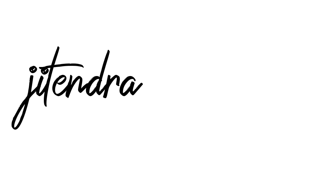 Signature of jitendra