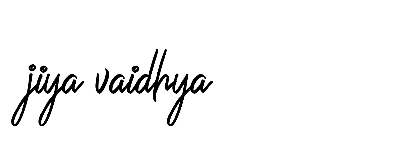 Signature of jiya-vaidhya