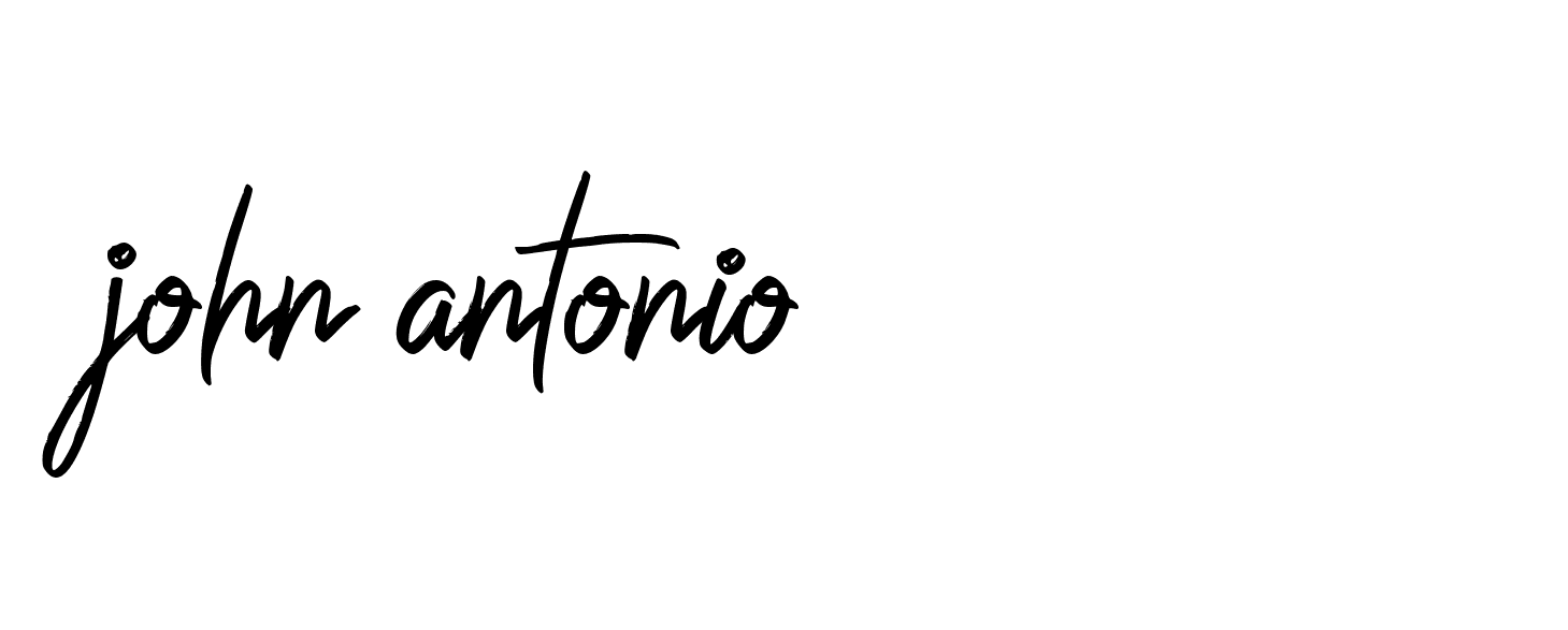 Signature of john-antonio-