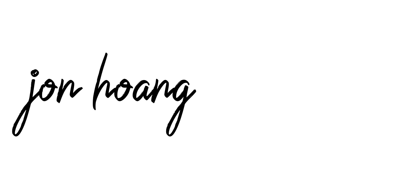 Signature of jon-hoang