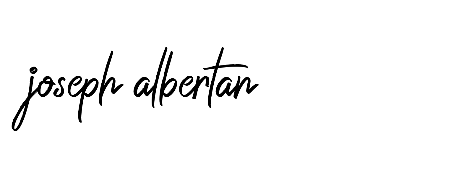 Signature of joseph-albertan