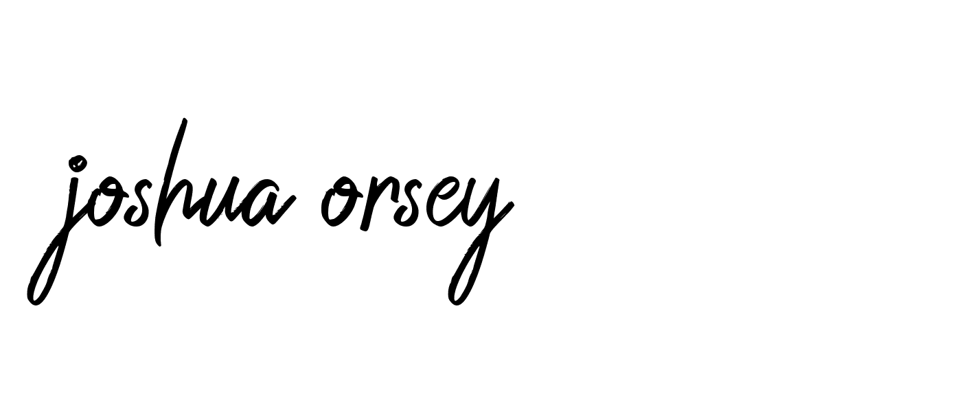 Signature of joshua-orsey