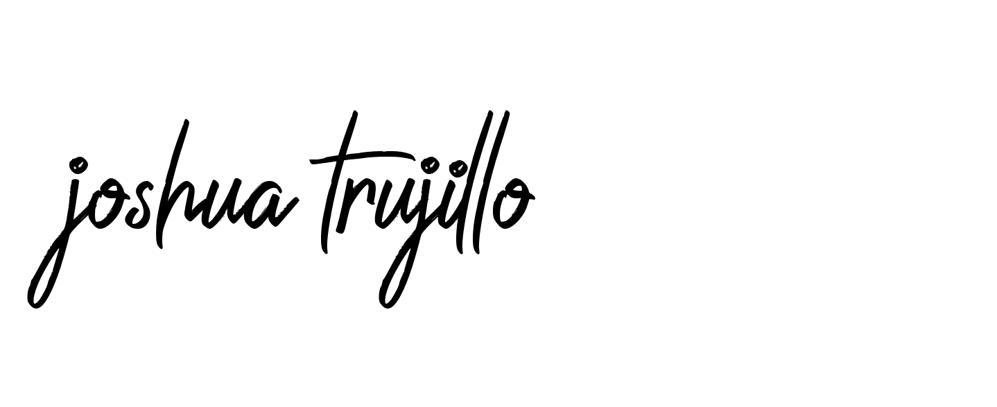 Signature of joshua-trujillo