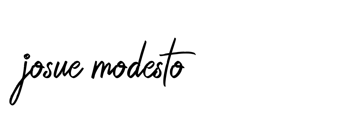 Signature of josue-modesto