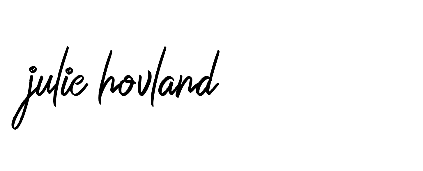 Signature of julie-hovland-