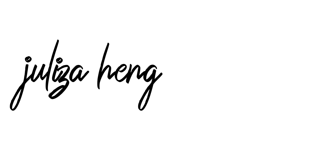 Signature of juliza-heng