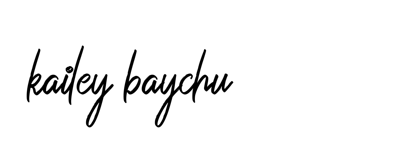 Signature of kailey-baychu