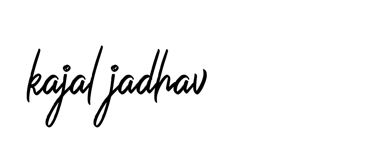 Signature of kajal-jadhav