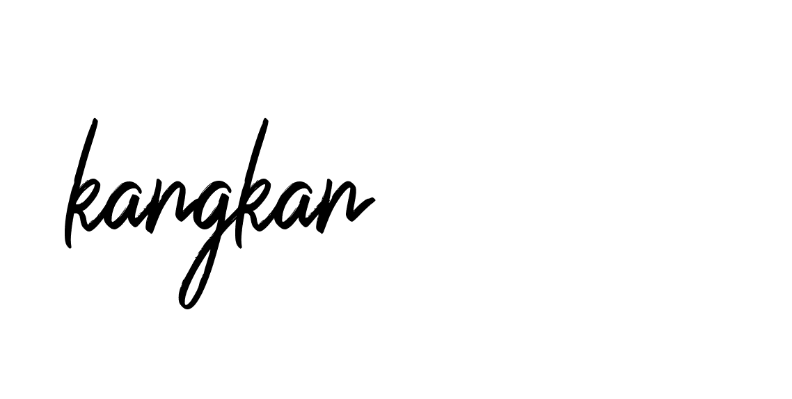 Signature of kangkan