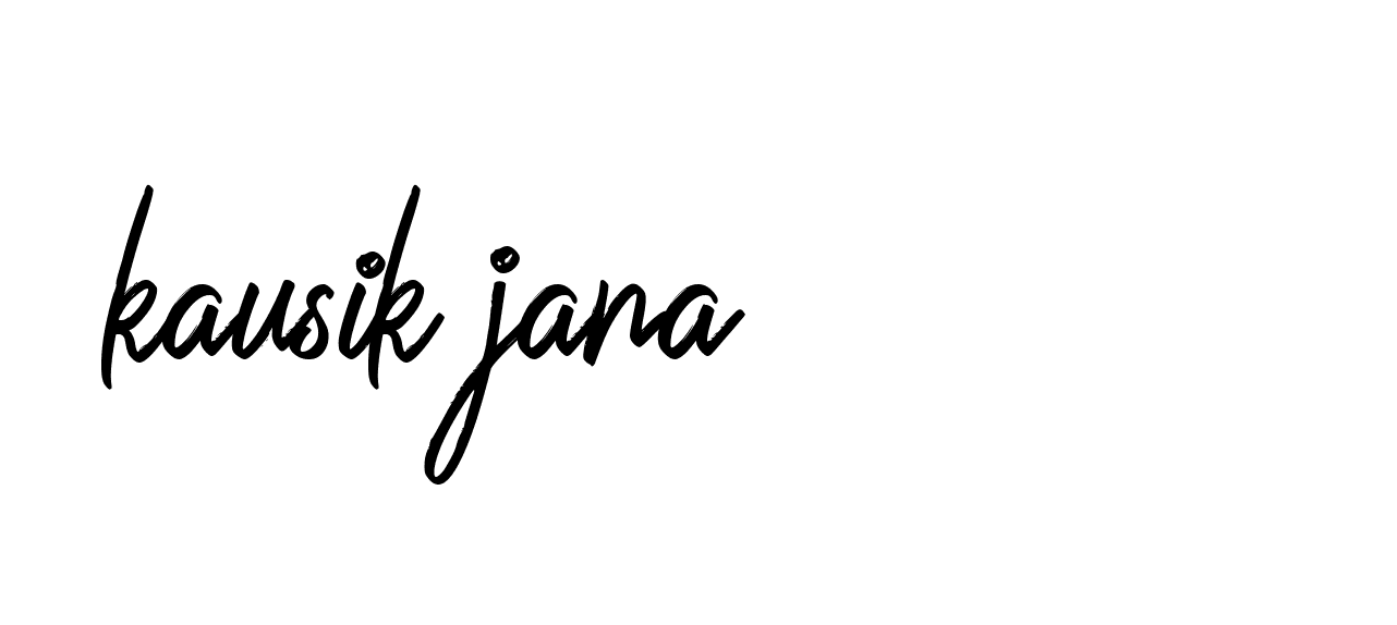 Signature of kausik-jana