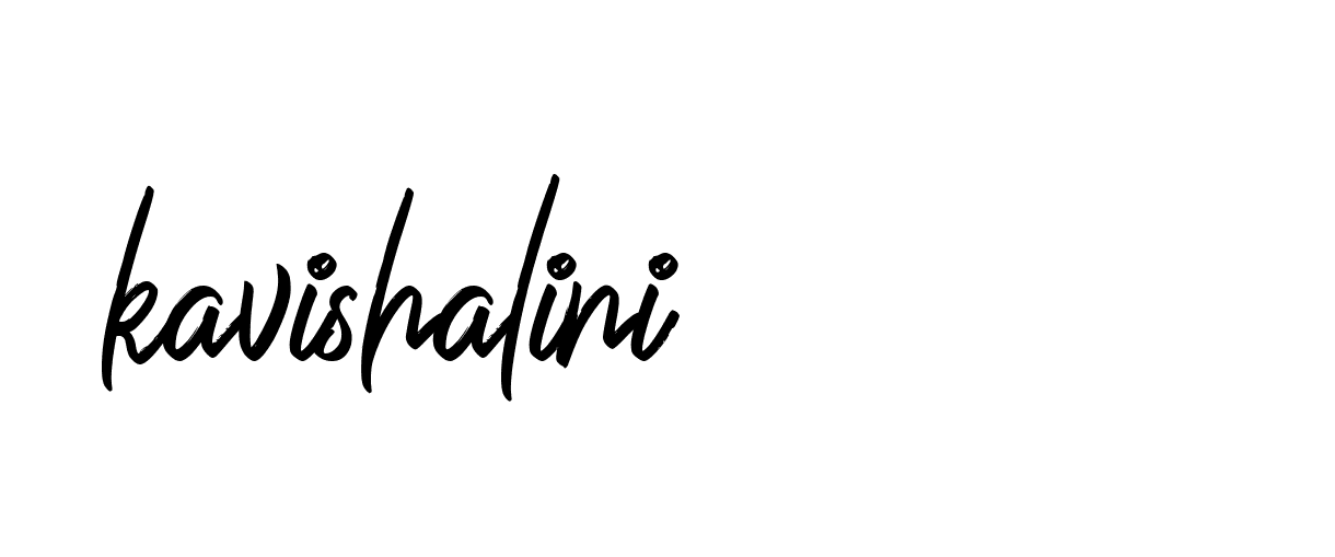 Signature of kavishalini