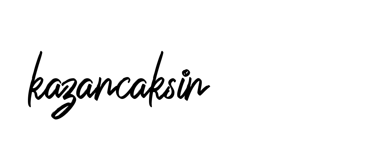 Signature of kazancaksin