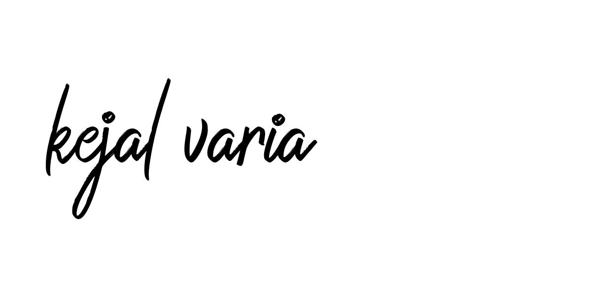 Signature of kejal-varia