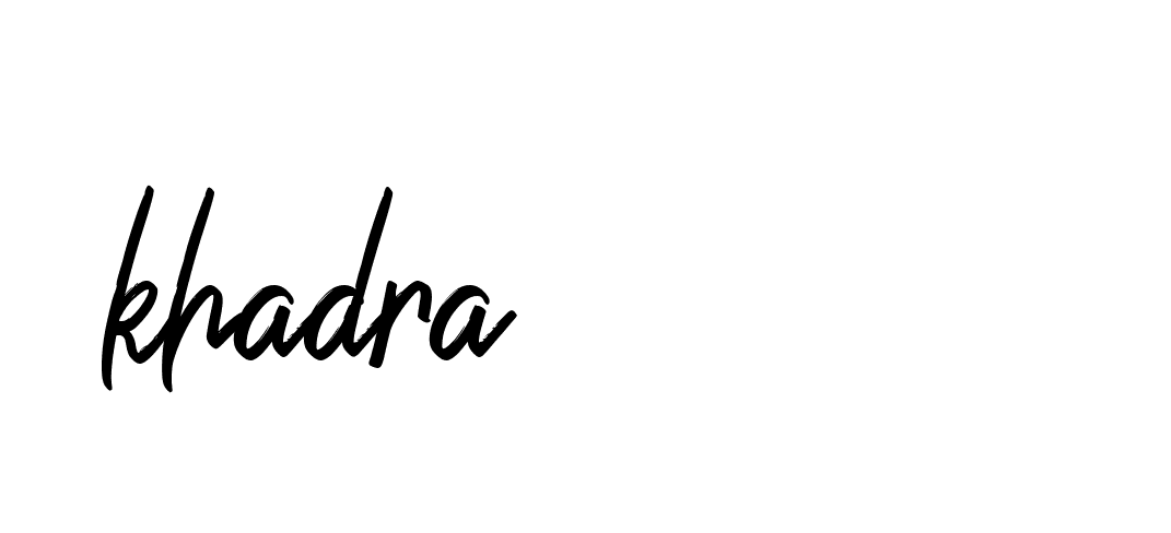 Signature of khadra