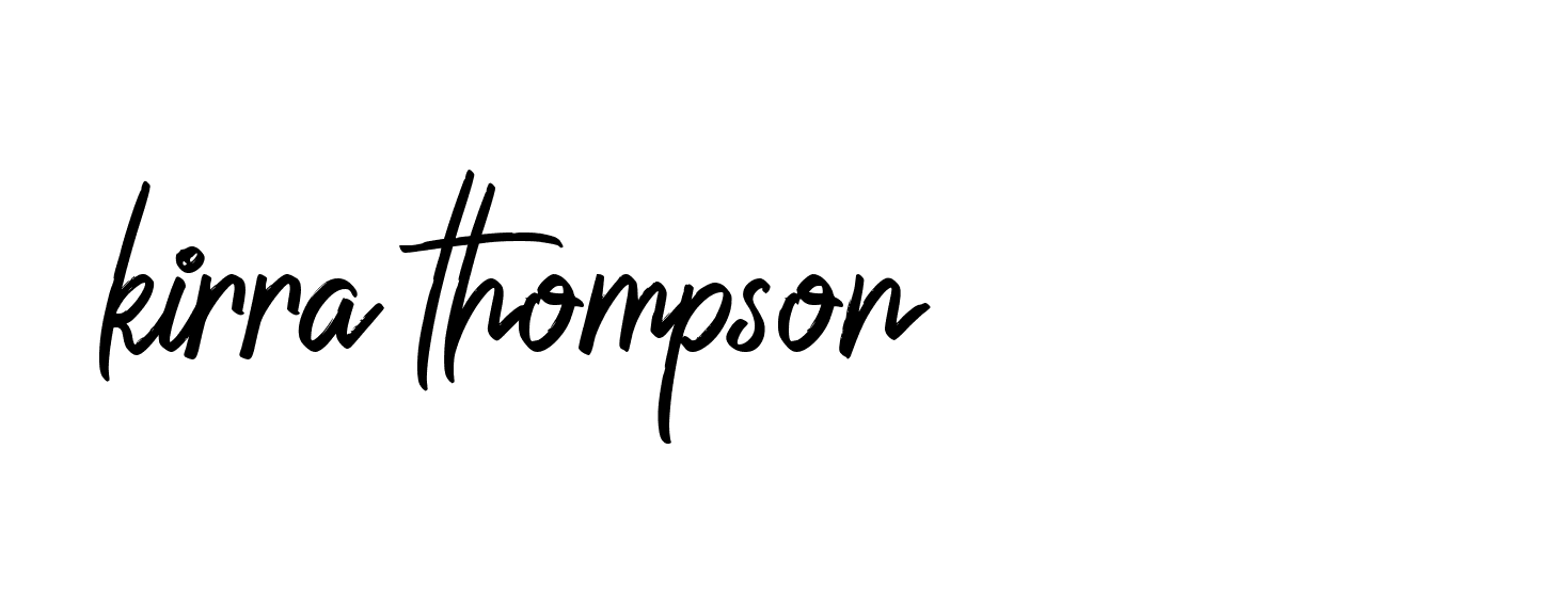 Signature of kirra-thompson