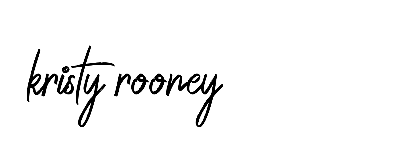 Signature of kristy-rooney