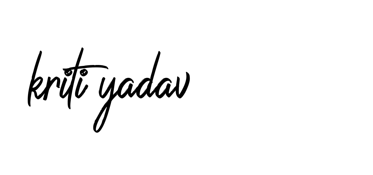 Signature of kriti-yadav