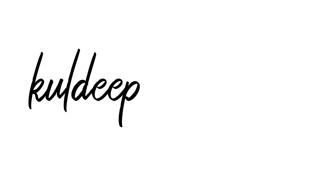 Signature of kuldeep