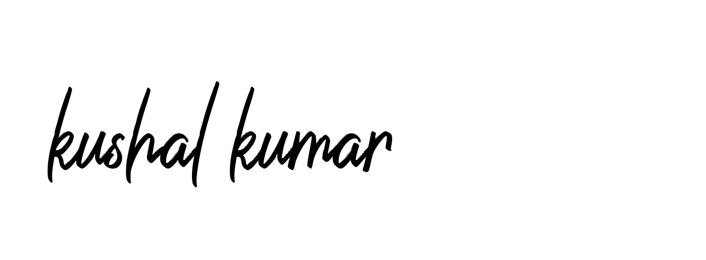 Signature of kushal-kumar