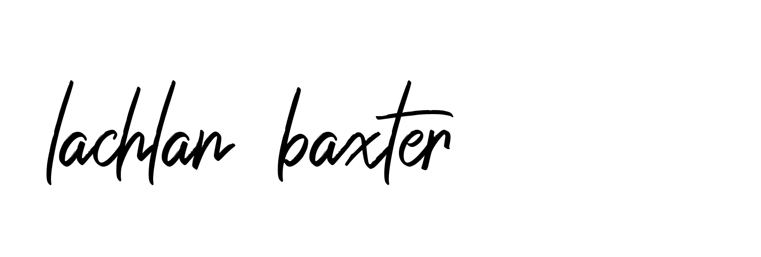 Signature of lachlan--baxter