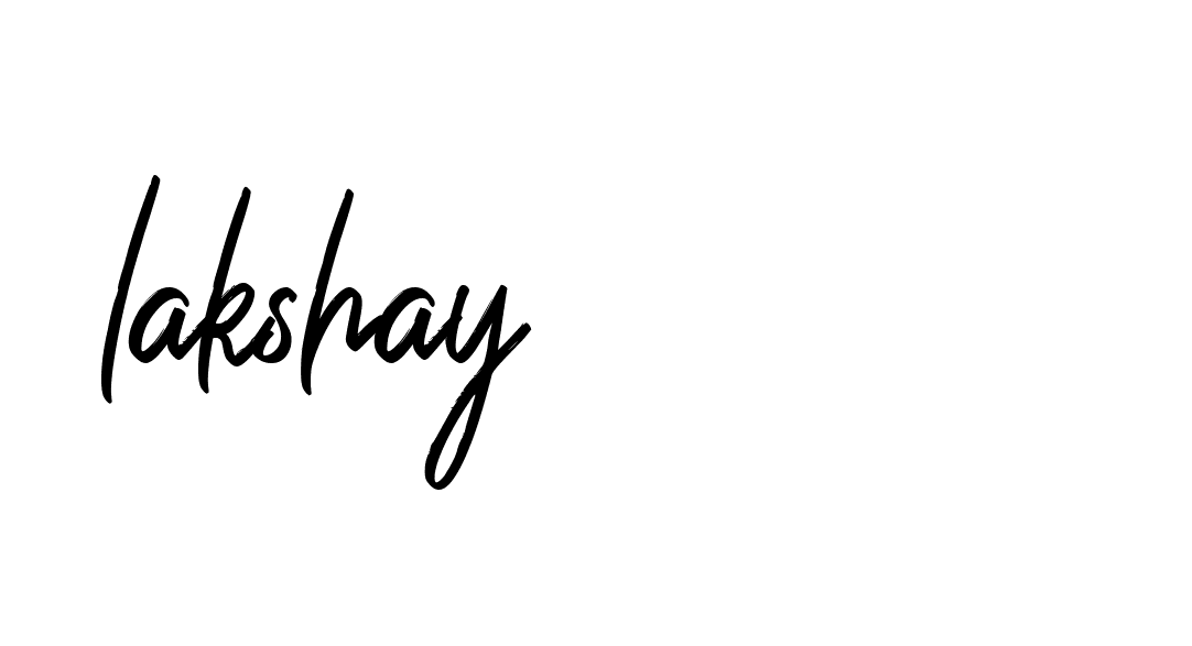 Signature of lakshay