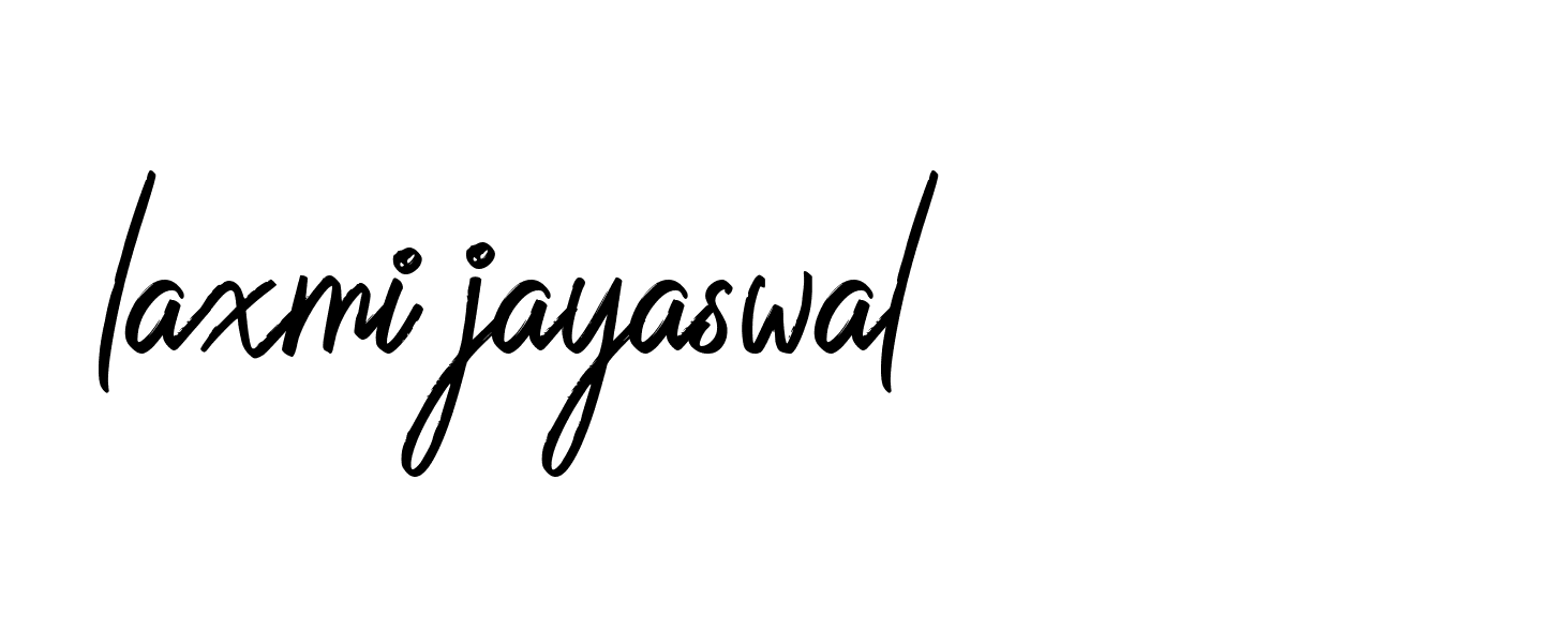 Signature of laxmi-jayaswal