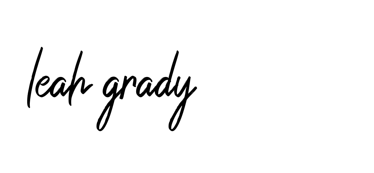 Signature of leah-grady