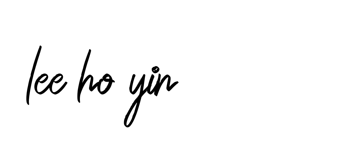 Signature of lee-ho-yin