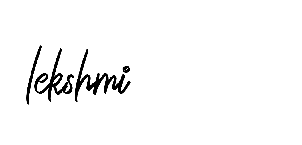 Signature of lekshmi