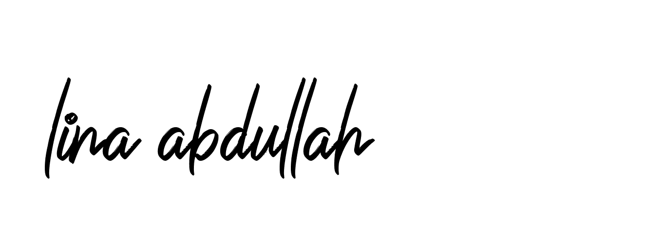 Signature of lina-abdullah