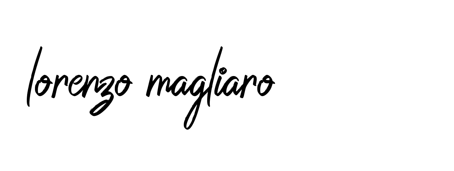 Signature of lorenzo-magliaro