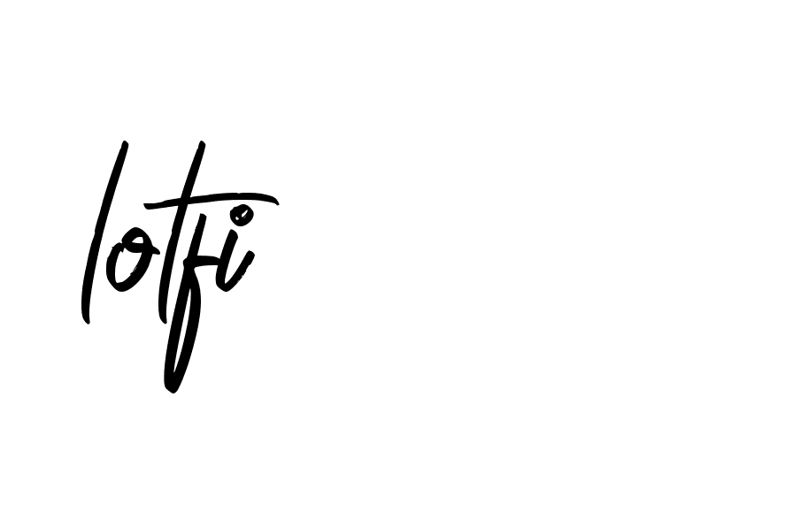 Signature of lotfi