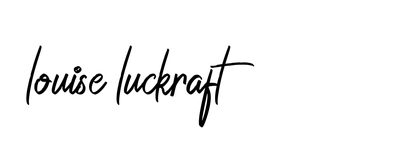 Signature of louise-luckraft-