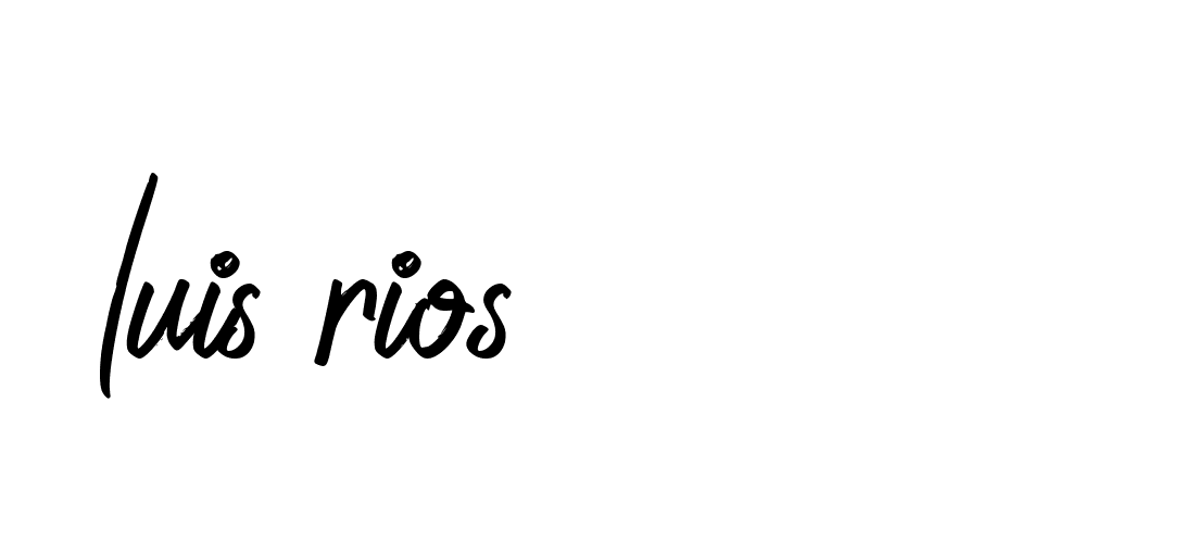 Signature of luis-rios