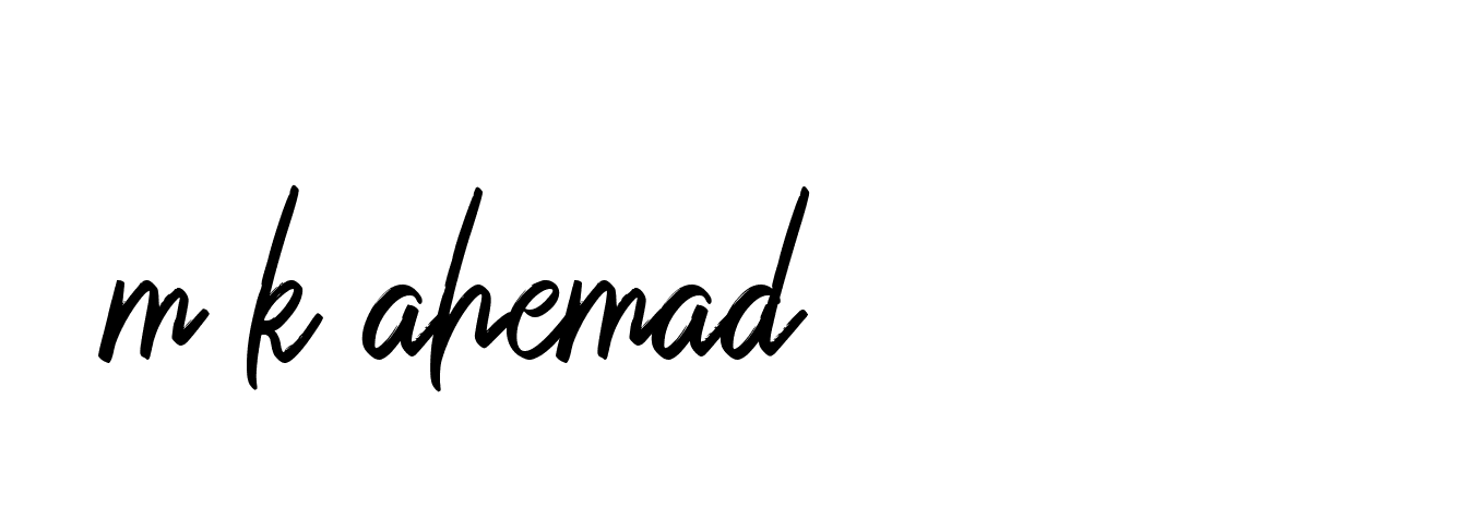 Signature of m-k-ahemad