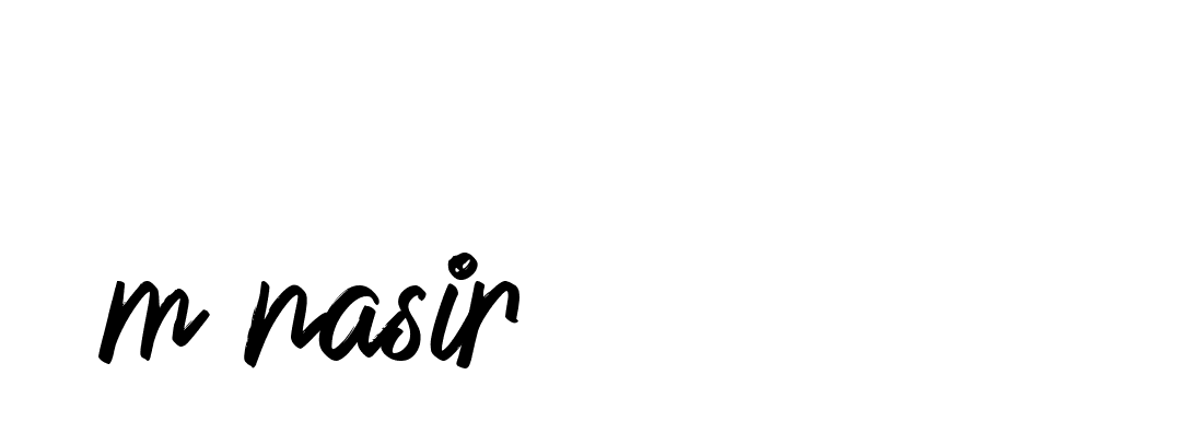 Signature of m-nasir