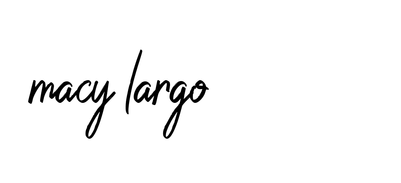 Signature of macy-largo