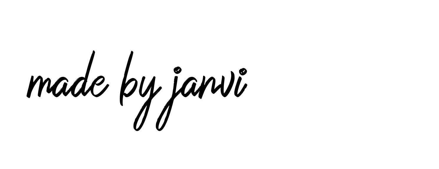 Signature of made-by-janvi-