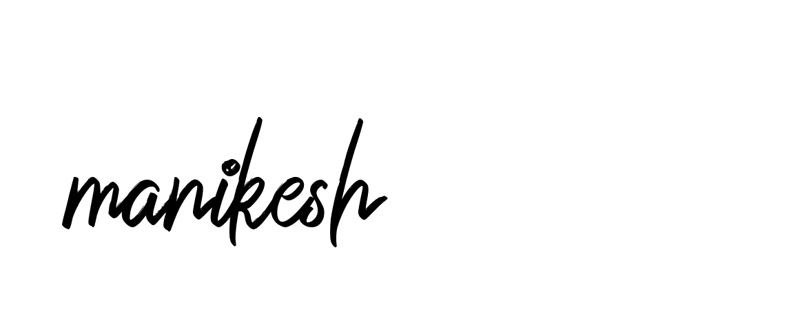 Signature of manikesh