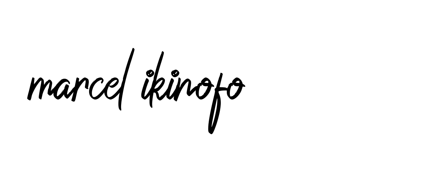 Signature of marcel-ikinofo