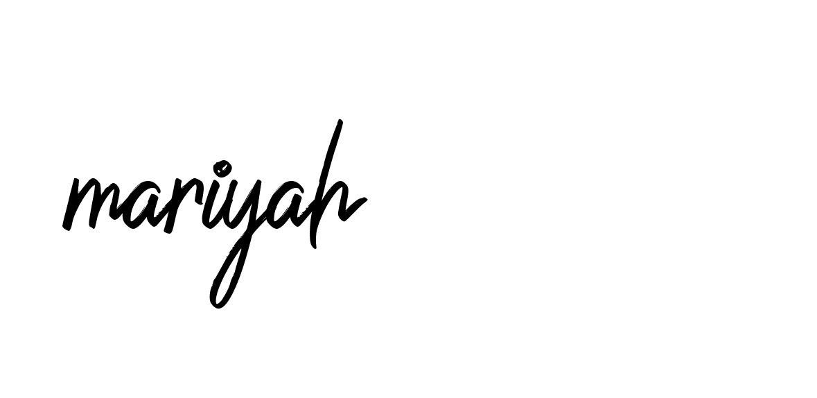 Signature of mariyah-