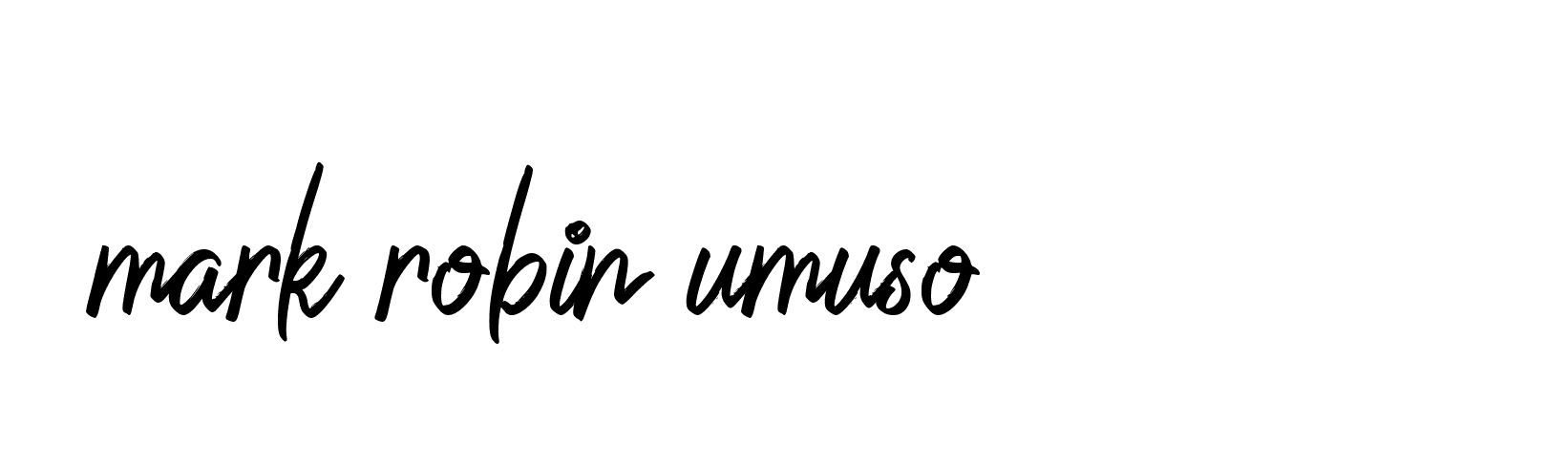 Signature of mark-robin-umuso