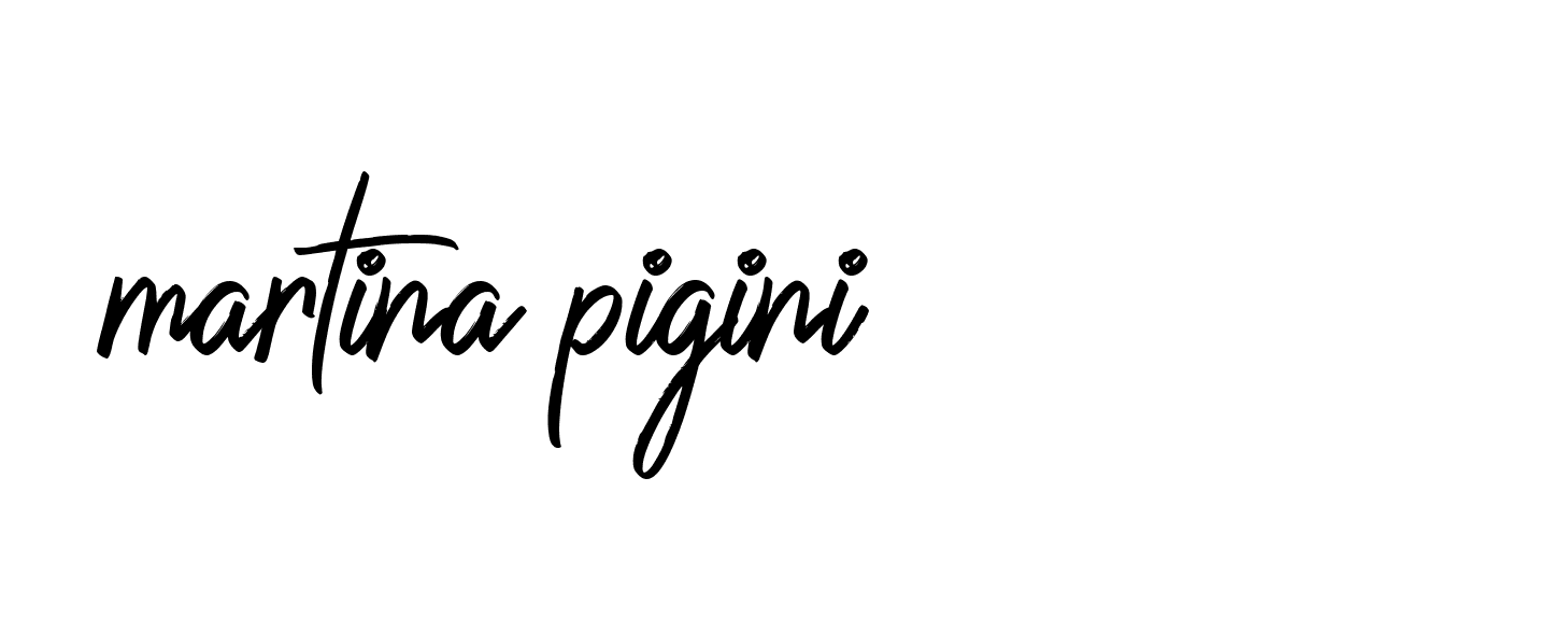 Signature of martina-pigini-