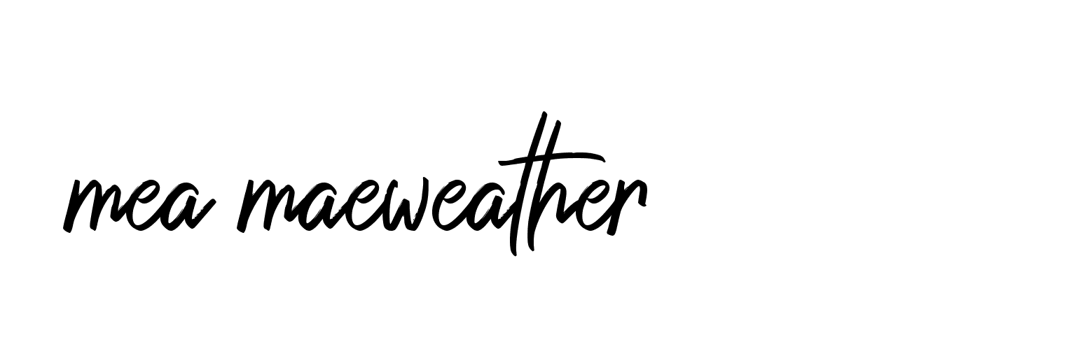 Signature of mea-maeweather