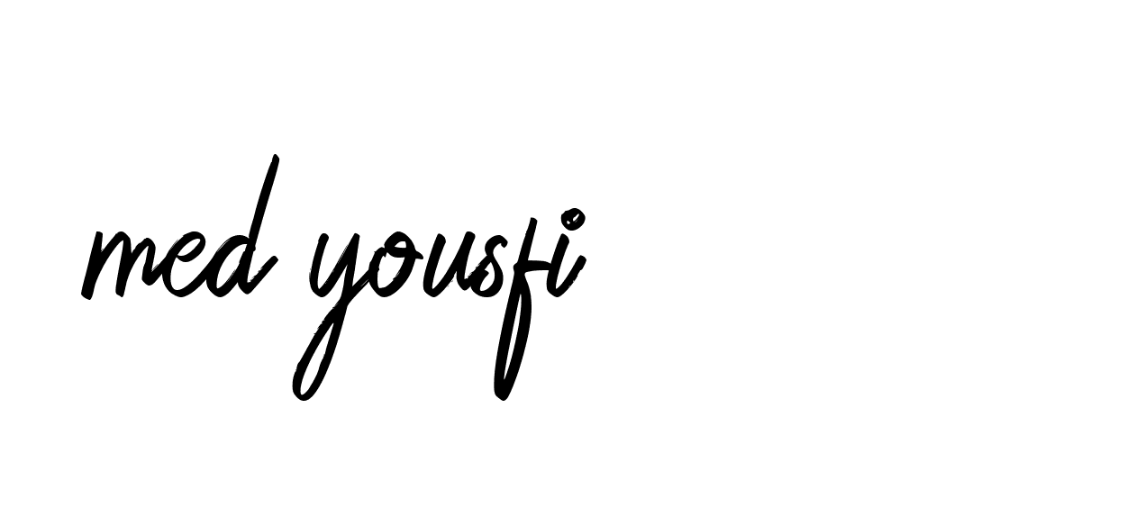 Signature of med-yousfi