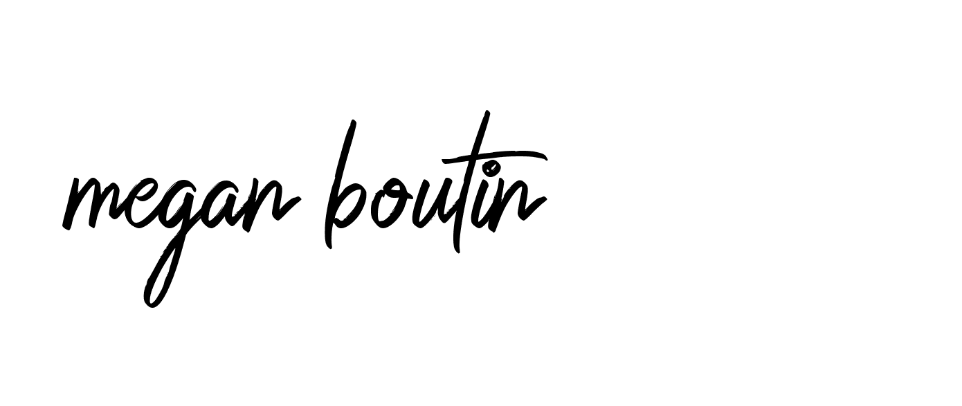 Signature of megan-boutin