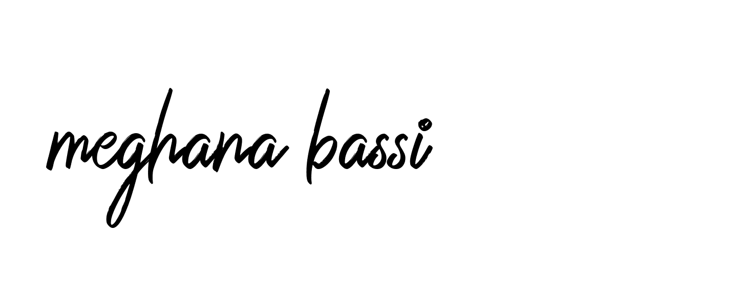 Signature of meghana-bassi