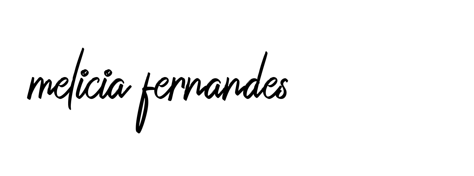 Signature of melicia-fernandes